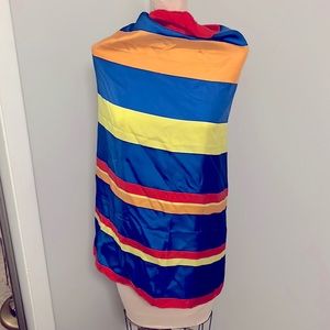 Beautiful silky J Crew scarf… Nautical vibes